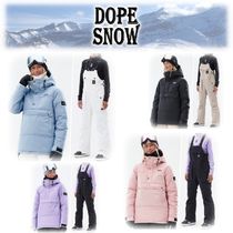 上下セット◆【Dope Snow】Snowboard Wear Women's ◆JK＆ビブ