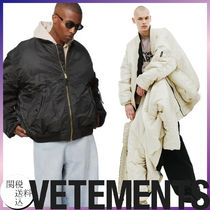 VETEMENTS >> ダブルジップボンバーリバーシブルジャケット