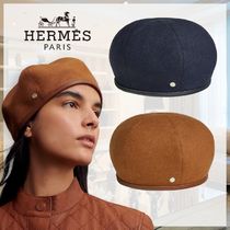 【秋冬のオシャレに】HERMES ベレー 《ガブリエル》