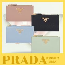 大人気【PRADA】サフィアーノレザー カードホルダー