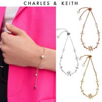 台湾 CHARLES&KEITH スターモチーフ クリスタル装飾ブレスレット