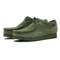 国内配送 CLARKS WALLABEE GTX LODEN GREEN