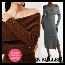 国内発・関税込!! KAREN MILLEN*バルドーニットペンシルドレス