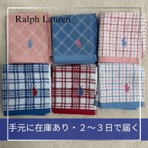 手元に在庫あり☆スピード配送☆６色☆【Ralph Lauren】ハンカチ