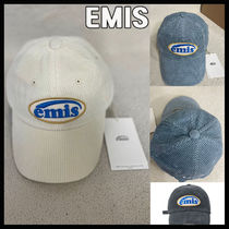 人気 ☆EMIS☆ CORDUROY WAPPEN BALL CAP