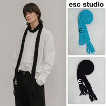 【ESC STUDIO】23FW★ muffler made by mom and aunt