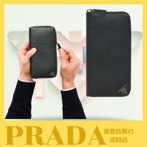 大人気【PRADA】サフィアーノレザーの長財布