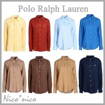 【Polo Ralph Lauren】リネンシャツ ロゴ 無地 *送料/関税込み*