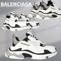 【BALENCIAGA】トリプル S トレーナーWht/Gry 1112