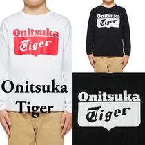 [すぐにお届け] Onitsuka Tiger KIDS LONG SLEEVE LOGO TEE