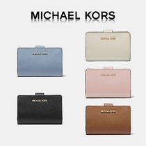 即発  Michael Kors  二つ折り財布  レザー 35F7GTVF2L