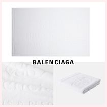 ★BALENCIAGA★関税込♪NEW♪ロゴ ハンドタオル