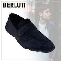 大人のお洒落【BERLUTI】Lorenzo Drive スエードローファー 23AW