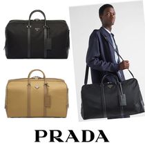 【PRADA】Re-Nylonとサフィアーノレザーのスポーツバッグ