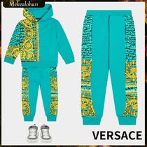 VERSACE☆Baroccodile コットンジャージー スウェットパンツ