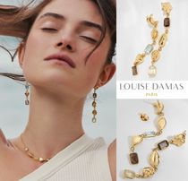 ★パリ発 Louise Damas★ LISON ロング ピアス ストーン マルチ