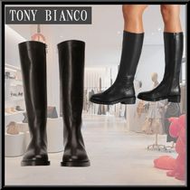 関送込 日本未入荷 Tony Bianco 4cm ラウンドトゥ カーフブーツ