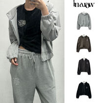 【in a row】Rex cubic hood zip-up