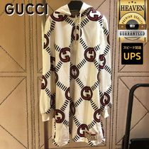 6万取引突破/UPS速達便｜GUCCI_681269_テクニカルジャージドレス