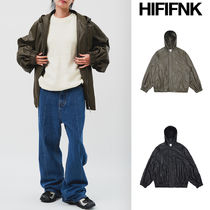 【HI FI FNK】Roaster Leather Hood Jumper