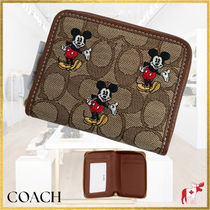 ★COACH x Disney★限定コラボ★Small Zip Around Wallet★