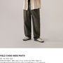 perstep チノパンツ ★PERSTEP★送料込み★韓国★Field Chino Wide Pants SMLP4580(9)