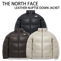 THE NORTH FACE☆LEATHER NUPTSE DOWN JACKET_NJ1DP69