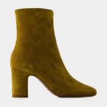 Rouje Celeste Ankle Boots - Rouje - Leather - Khaki