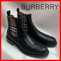 ★韓国の人気★【BURBERRY】★チェルシー ブーツ★関税込★