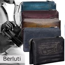 【Berluti】Tersio レザー ウォレット 財布 ジップアラウンド