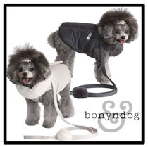 関税込★bonyndog★ペットダウンコートハーネスPadding harness