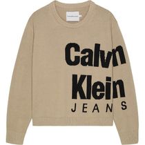 CALVIN KLEIN JEANS 長袖 ジュニア 男児 ボーイズ ロゴ セーター