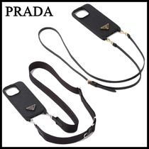 【PRADA】プラダ 人気 サフィアーノレザー iPhone 14用カバー