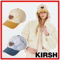 ☆人気☆【KIRSH】☆COLORING CHECK PATTERN FLEECE BALL CA.P☆