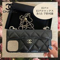 ★大人気♪【CHANEL】iPhone15 スマホケース/ショルダー★