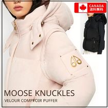 MOOSE KNUCKLES★ベロア Comptoir ダウン★取り外し可能なお袖！