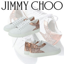 JIMMY CHOO ROME／F スニーカー グリッター キラキラ メタリック