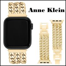 Anne Klein★ゴージャス３連チェーンゴールドApple Watchバンド