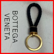 ★人気★【BOTTEGA VENETA】★INTRECCIATO キーリング★BLACK★