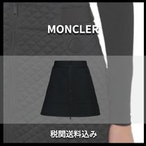 送料関税込み★MONCLER★ハイウエスト キルティングミニスカート