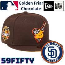 【US限定】 NEW ERA 59FIFTY San Diego Padres Brown Yellow