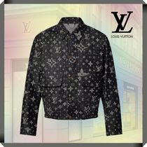 ★Louis Vuitton ★LV モノグラムプリント デニム ジャケット