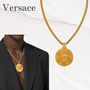 VERSACE ネックレス・チョーカー 関税送料込☆VERSACE☆ メドゥーサ ネックレス