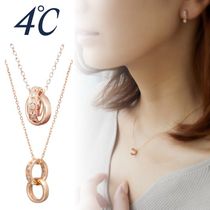 ◆国内発送◆【4℃】K10ピンクゴールド ネックレス　Giftにも♪