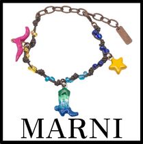 関税込☆MARNI NO VACANCY INN BURNISHED METALPENDANT BRACELET