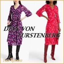 DIANE VON FURSTENBERG ♦ミディワンピース 送料込