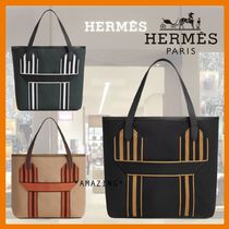 男女兼用【直営店】HERMES☆機能的なトートバッグ