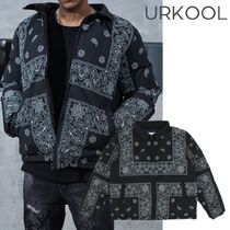 URKOOL バンダナ　パッド　ジャケット　V14　パファージャケット