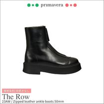 The Row◆レザー アンクルブーツ 50MM