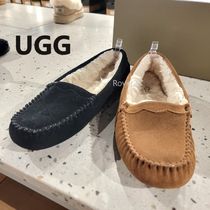 セール【UGG】シンプル ★ファーモカシン☆海外風♪ 使える1足♪